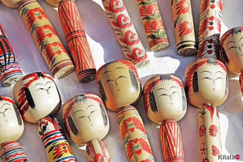 búp bê kokeshi búp bê kokeshi